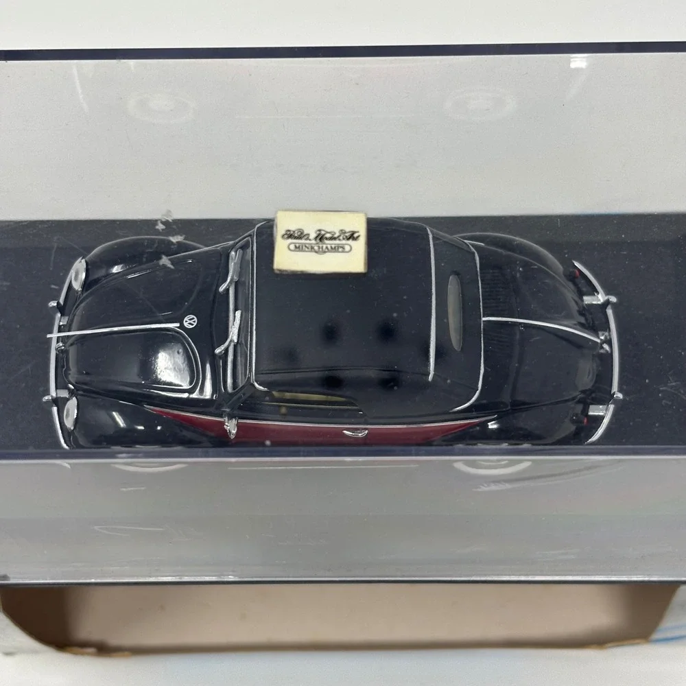 Minichamps Pauls Model Art VW Volkswagen Hebmüller Cabriolet Black Red 1:43